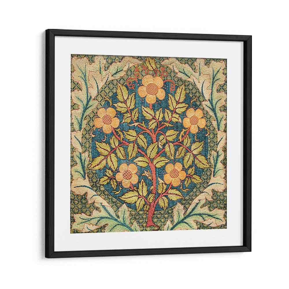 ROSE WREATH (1834-1896) , WILLIAM MORRIS PAINTINGS , ARTWORKS BY WILLIAM MORRIS