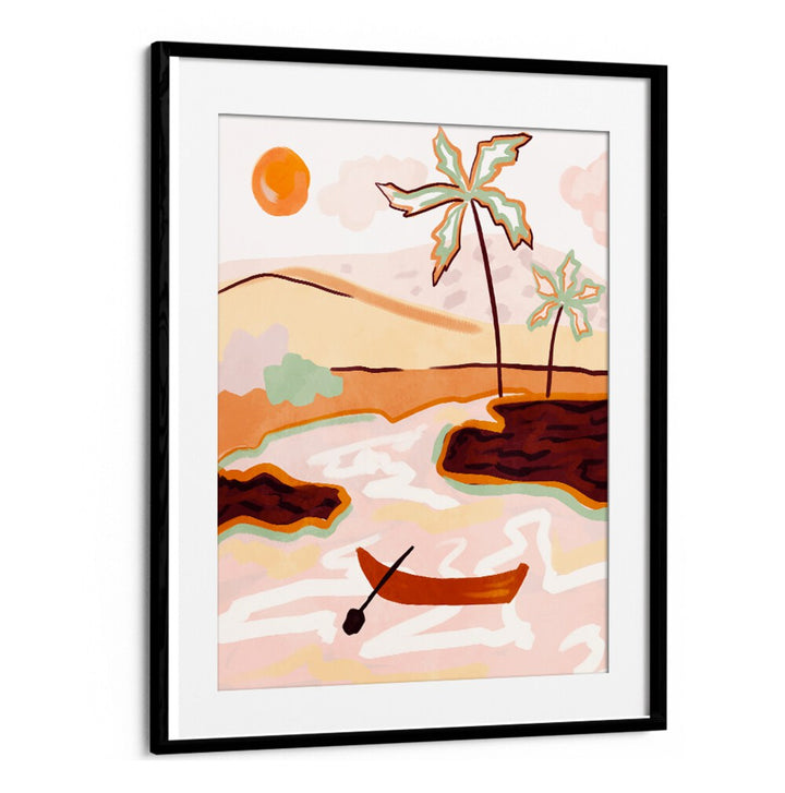 Vibrant COTTON CANDY SKIES, LANDSCAPE PAINTINGS featuring whimsical colors and serene scenery for charming home décor.