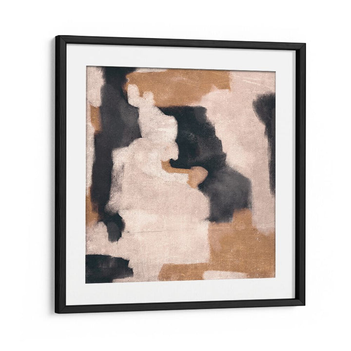 Elegant DYNAMIC BRUSHSTROKES II, ABSTRACT PAINTINGS in a modern frame, perfect for contemporary decor.