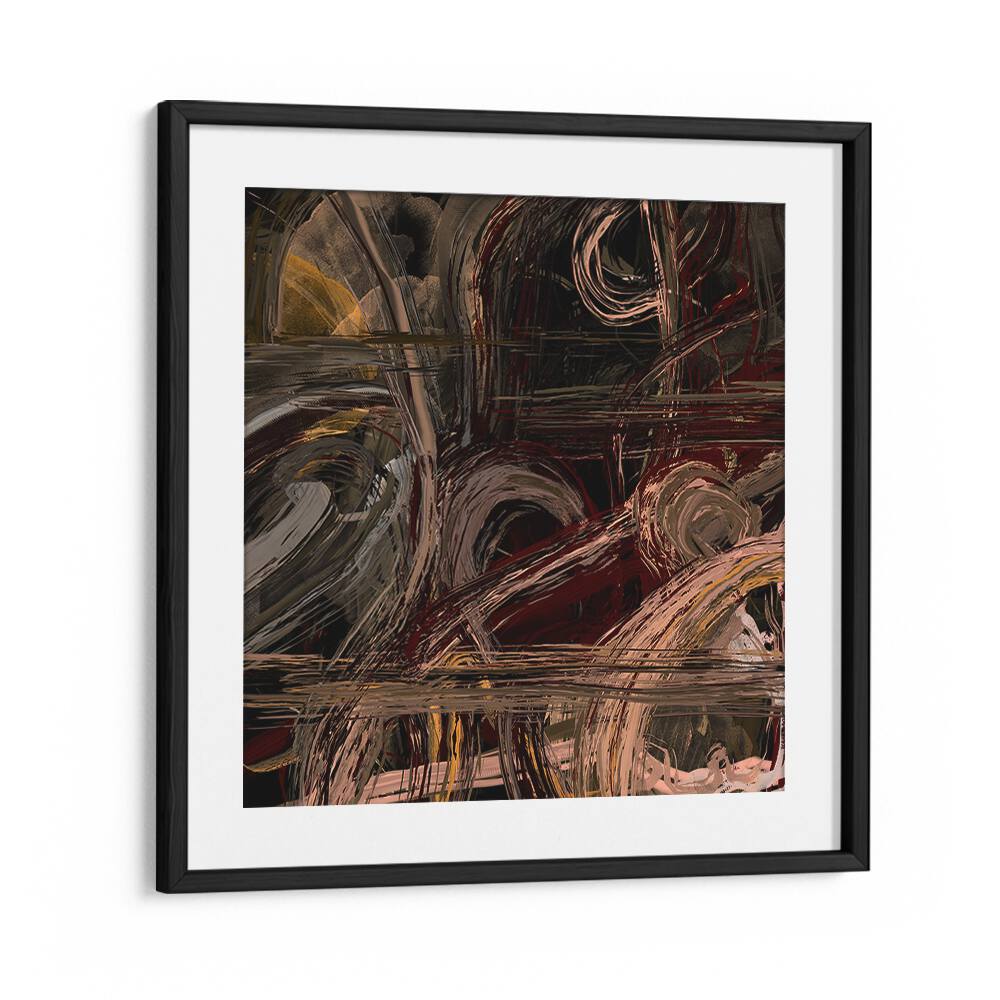 Bold, dynamic strokes define the BRUT, ABSTRACT PAINTINGS, capturing strength and sophistication in art.