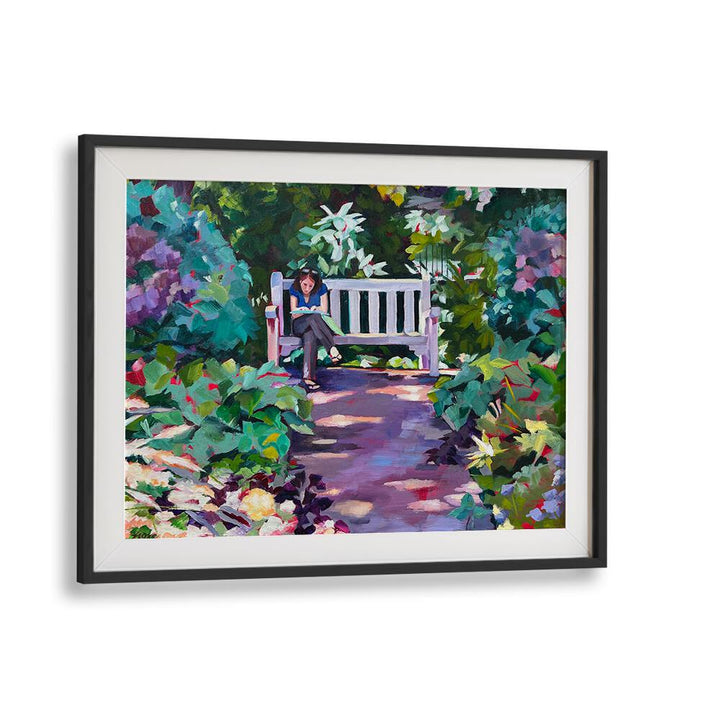 PRINCETON GARDEN , LANDSCAPE PAINTINGS