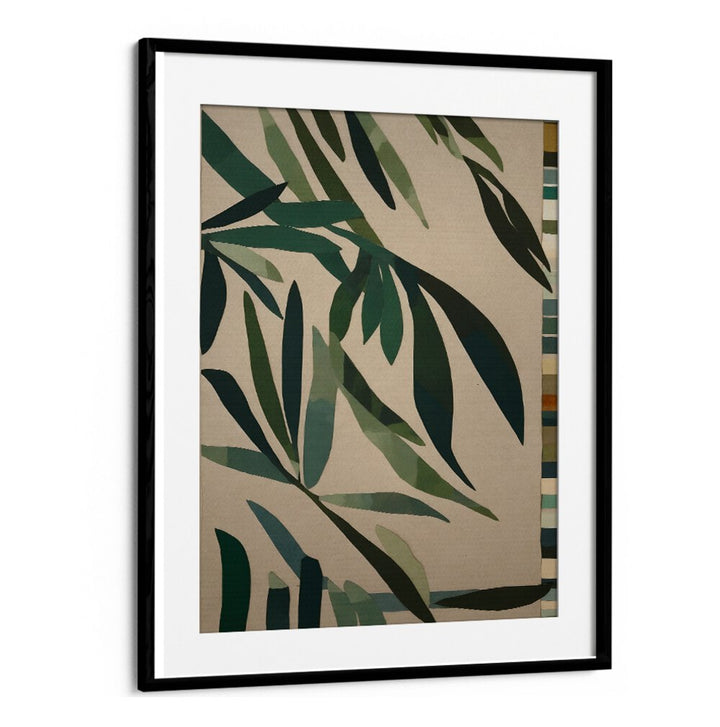 Stunning PAPER CUT GREEN LEAVES, FLORAL FLOWER PAINTINGS to refresh your living space with nature's beauty.