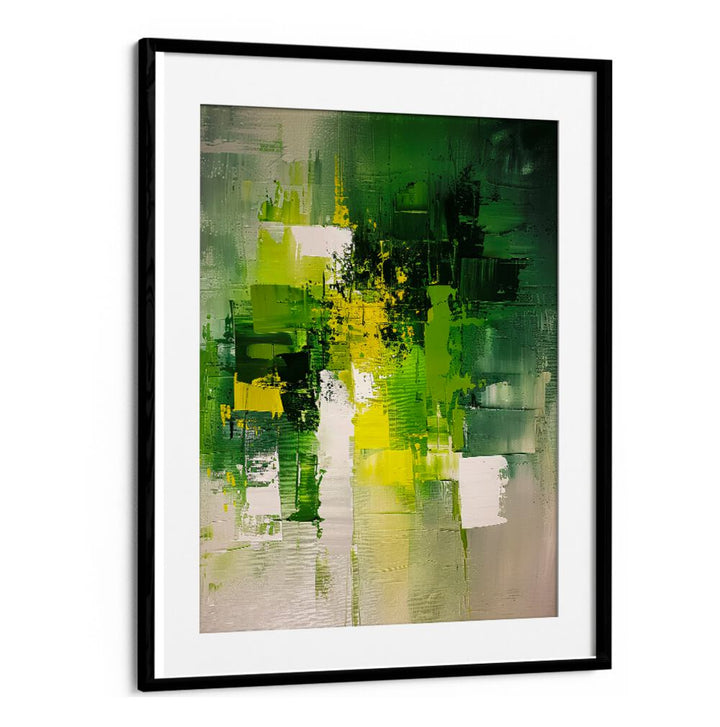 CONTEMPORART - MATCHA II , ABSTRACT PAINTINGS