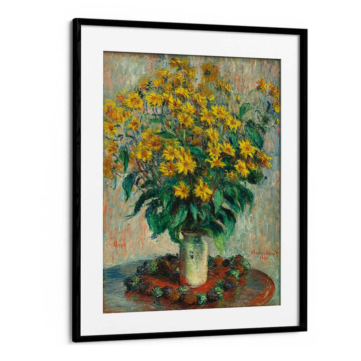 JERUSALEM ARTICHOKE FLOWERS (1880) , VINTAGE PAINTINGS