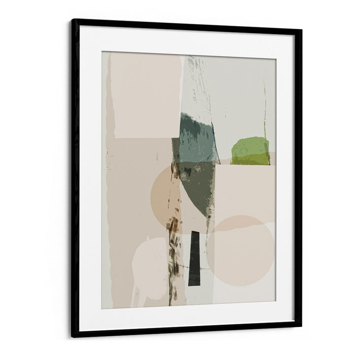 Stunning ABSTRACT NEUTRAL, ABSTRACT PAINTINGS featuring a beige and green palette to elevate your living space.