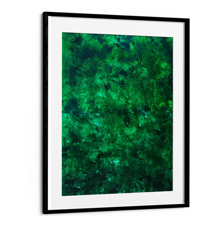 Stunning ABSTRACT DESIGN XII, ABSTRACT PAINTINGS in rich greens, perfect for transforming any space with sophistication.