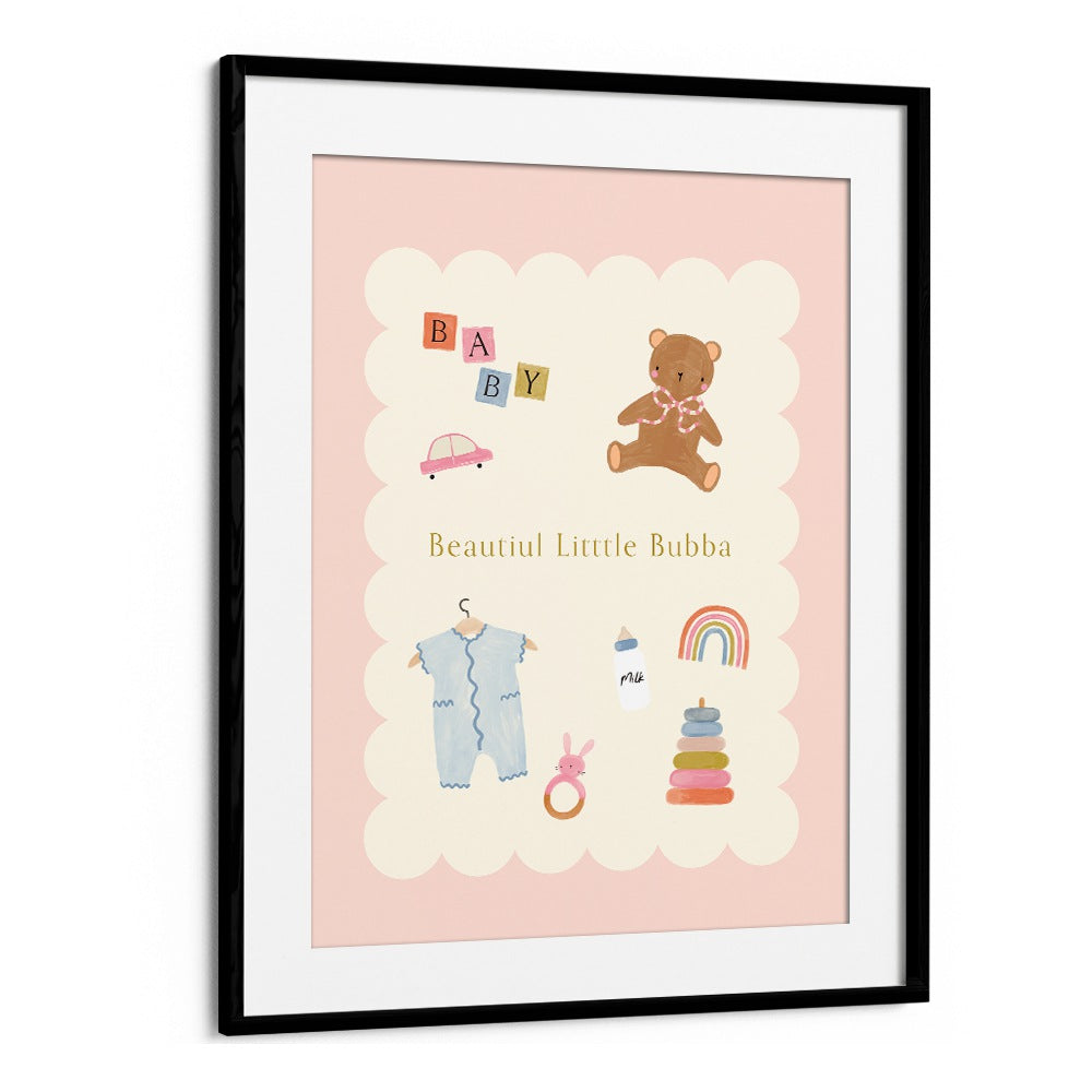 BEAUTIFUL LITTLE BUBBA BY DUCHESS PLUM , KIDS ROOM PAINTINGS , KIDS ROOM WALLART