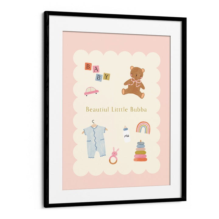 BEAUTIFUL LITTLE BUBBA BY DUCHESS PLUM , KIDS ROOM PAINTINGS , KIDS ROOM WALLART