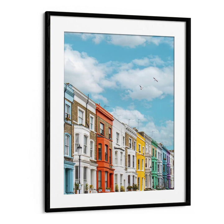 RAINBOW ROW , STREET PHOTOGRAPHY ART PRINTS