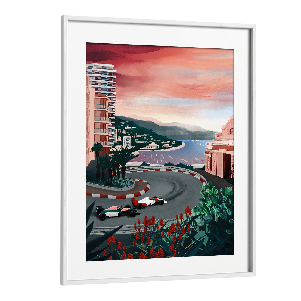 MONACO CIRCUIT BY GOED BLAUW, LANDSCAPE ART PRINTS