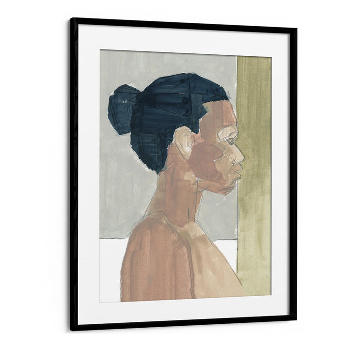 FEMALE PORTRAIT III, PORTRAITS captures feminine beauty through expressive illustration, showcasing artistry and emotion.