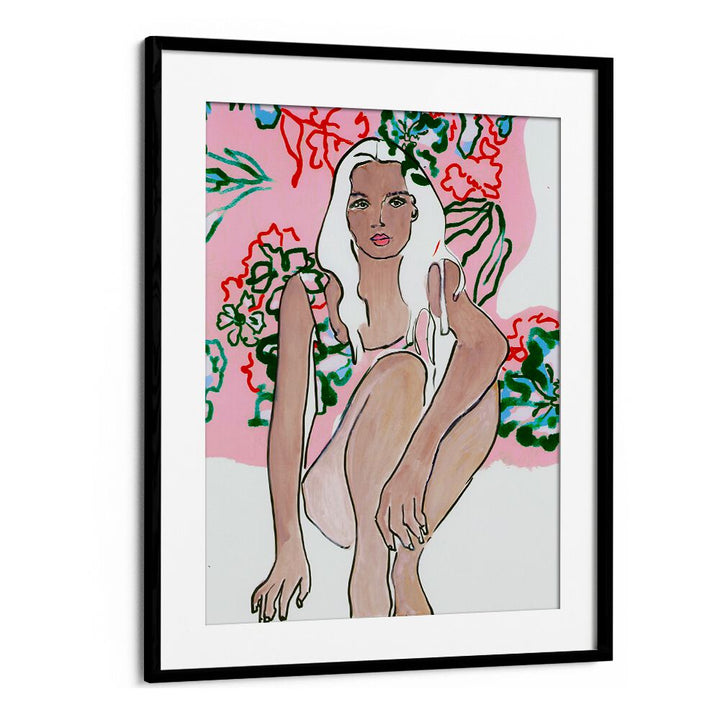 Elegant artwork from VENUSIAN SUMMER, PORTRAITS & FIGURATIVE ILLUSTRATIONS showcasing captivating human form artistry.