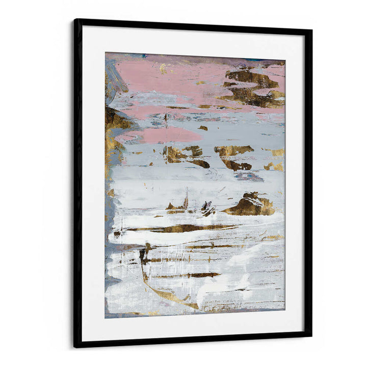 Elegant SOFT WHITES II, ABSTRACT PAINTINGS in a framed design, perfect for modern home decor enhancement.