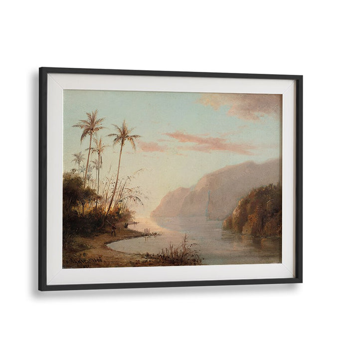 A CREEK IN ST. THOMAS  (1856)  , VINTAGE PAINTINGS