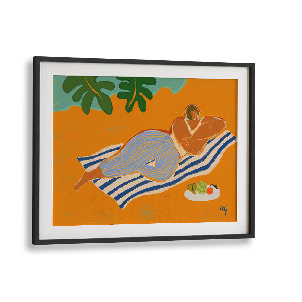 A DAY AT THE BEACH , PORTRAITS & FIGURATIVE ILLUSTRATIONS