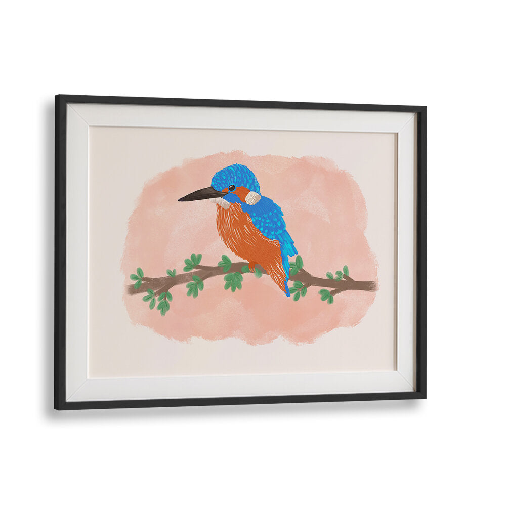 KINGFISHER II , ANIMAL PAINTINGS