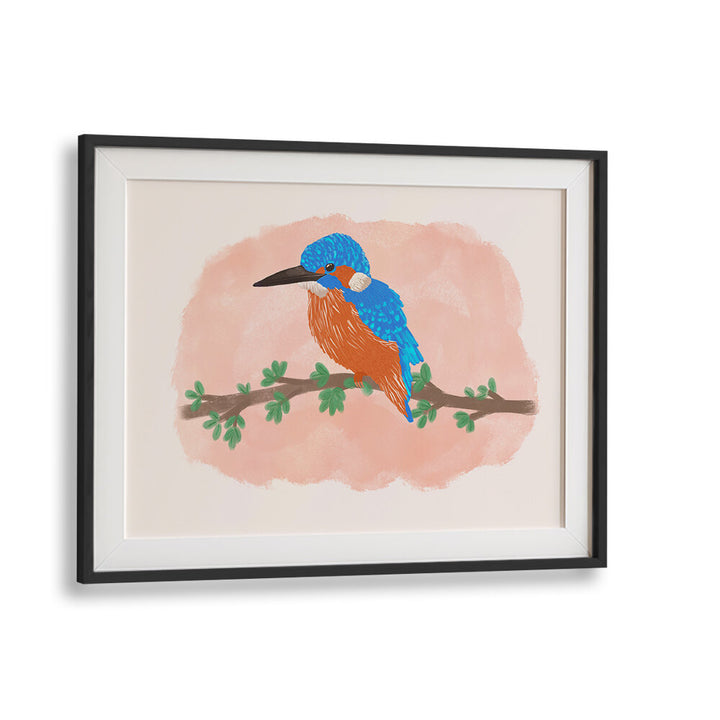 KINGFISHER II , ANIMAL PAINTINGS