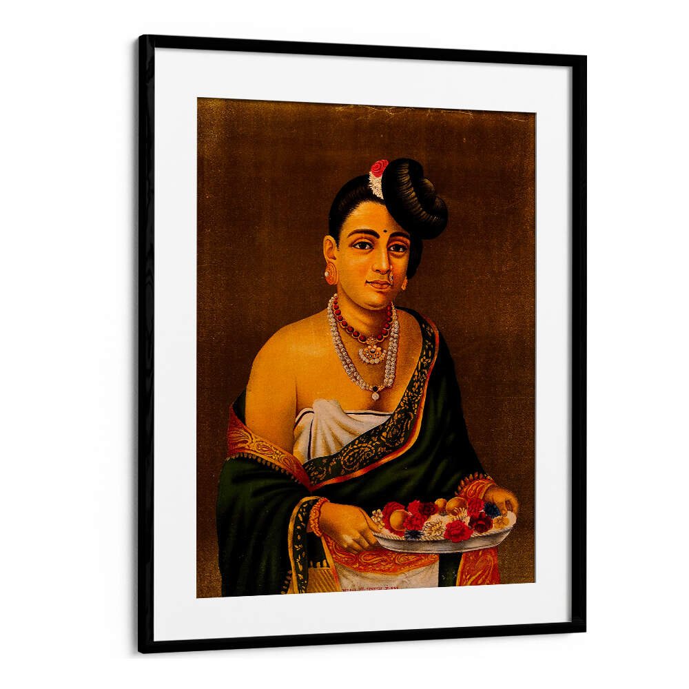 A NAYAR LADY WITH DISTINCTIVE HAIRSTYLE