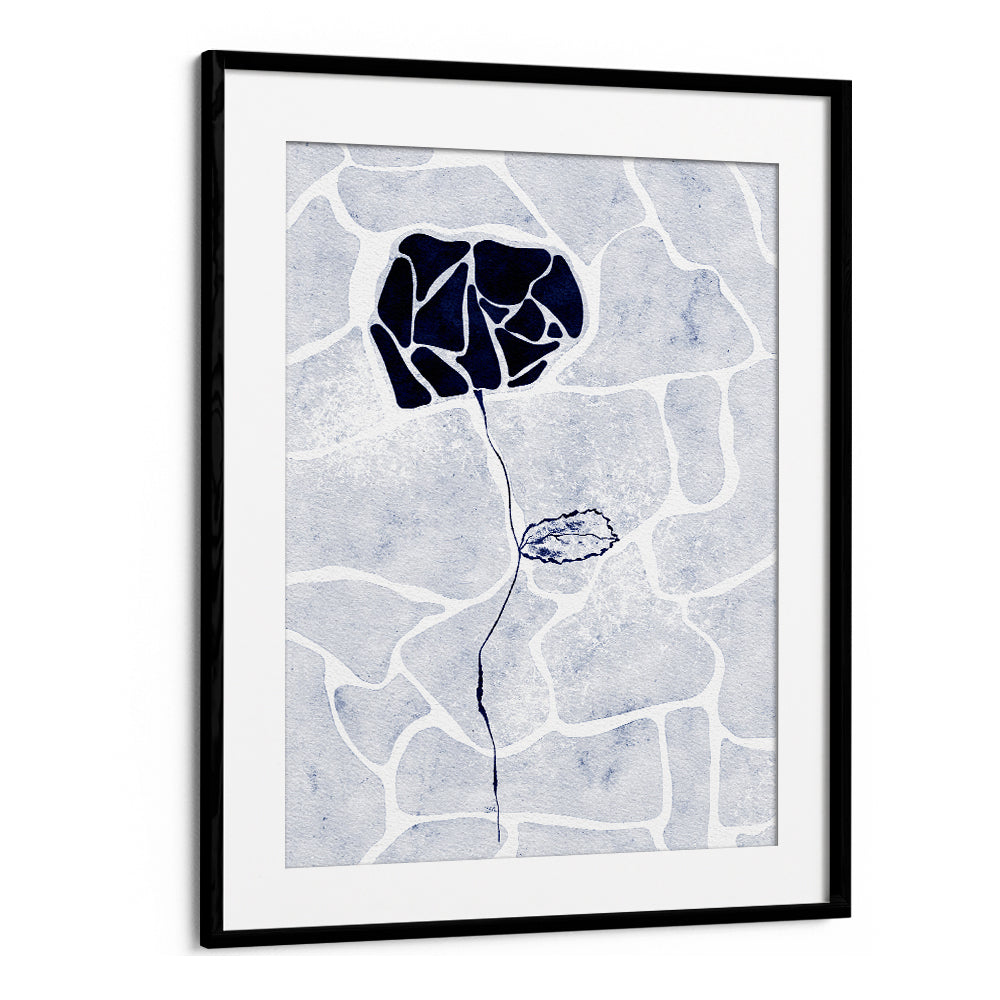 ABSTRACT BLUE ROSE