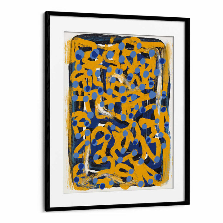 BLUE POLKA DOT , ABSTRACT PAINTINGS