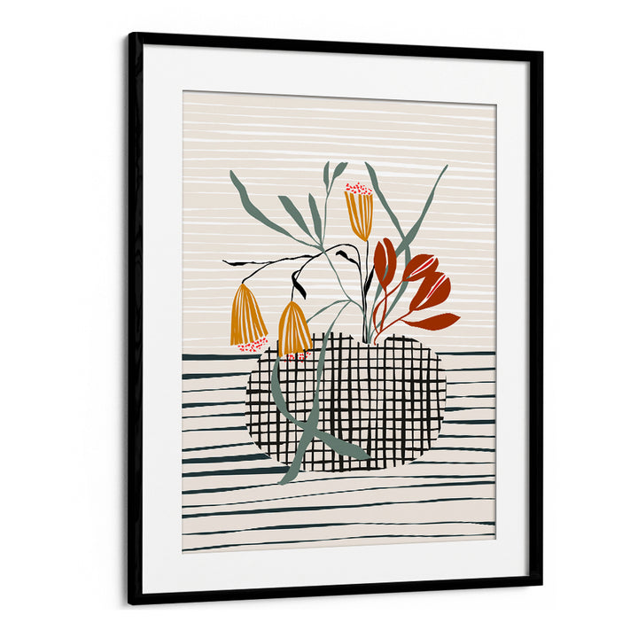ABSTRACT FLORAL STILL LIFE