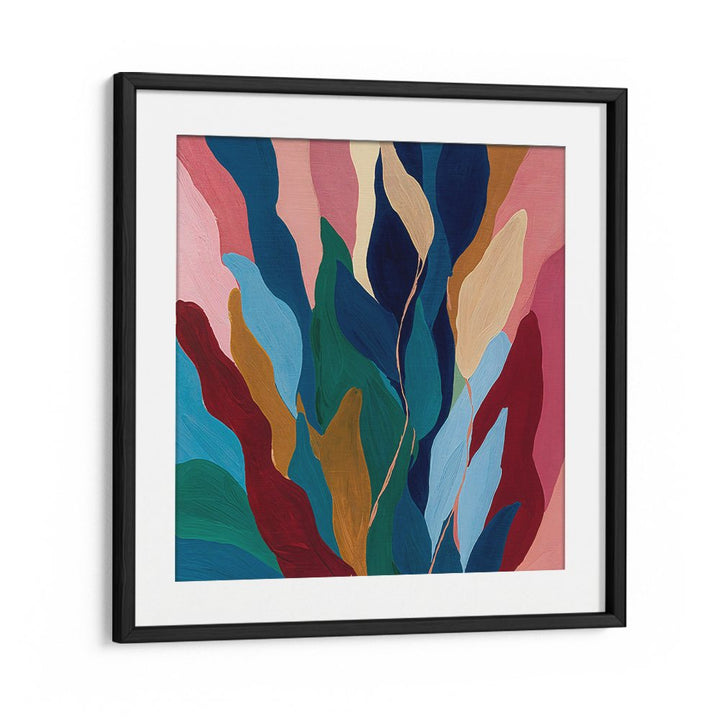 ABSTRACT TROPICAL LEAVES