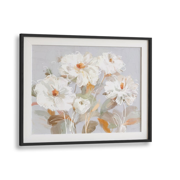 ABSTRACT WHITE FLOWERS