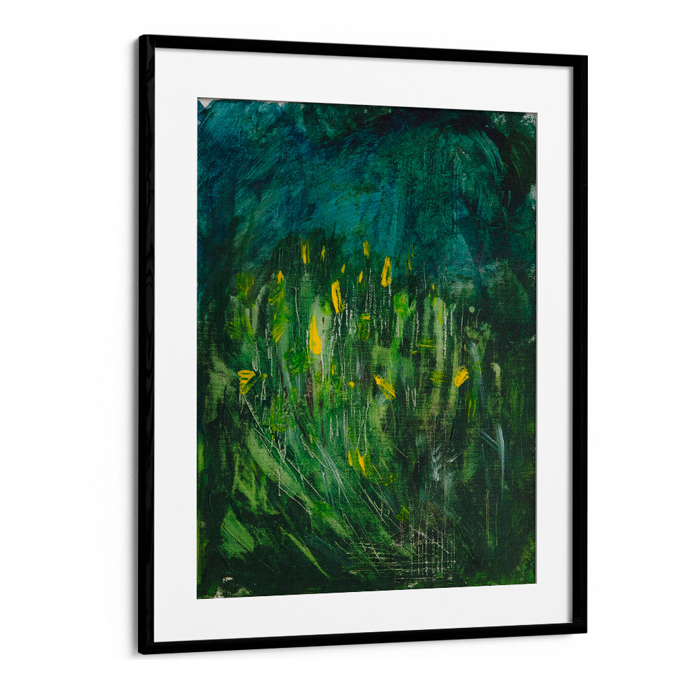 ABSTRACT YELLOW FLOWERS