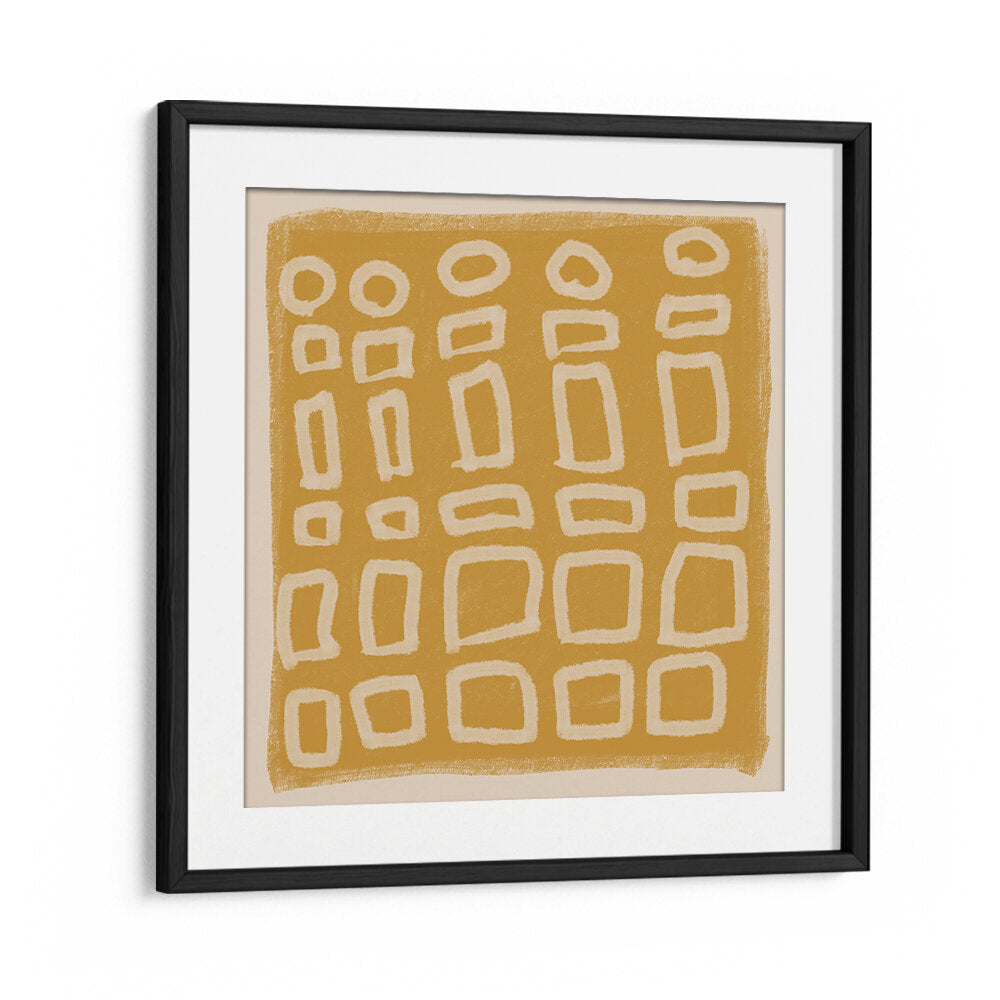 ABSTRACT SQUARES AND CIRLCES , LINE ART PAINTINGS