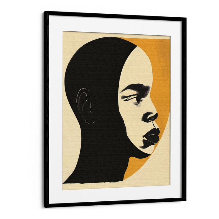 AFRICAN ART SMOOTH II , PORTRAITS & FIGURATIVE ILLUSTRATIONS