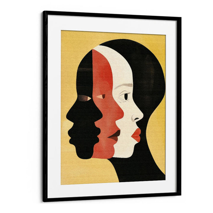 AFRICAN ART SMOOTH IV , PORTRAITS & FIGURATIVE ILLUSTRATIONS