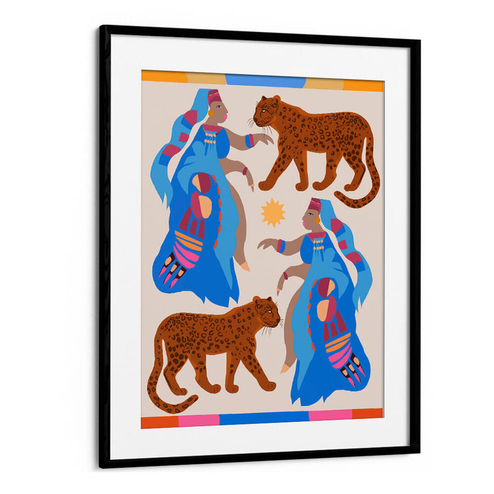 AFRICAN MYTHOLOGY , PATTERN ART PRINTS