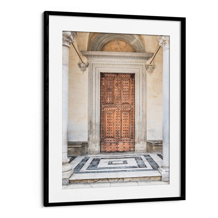 ANCIENT BROWN DOOR
