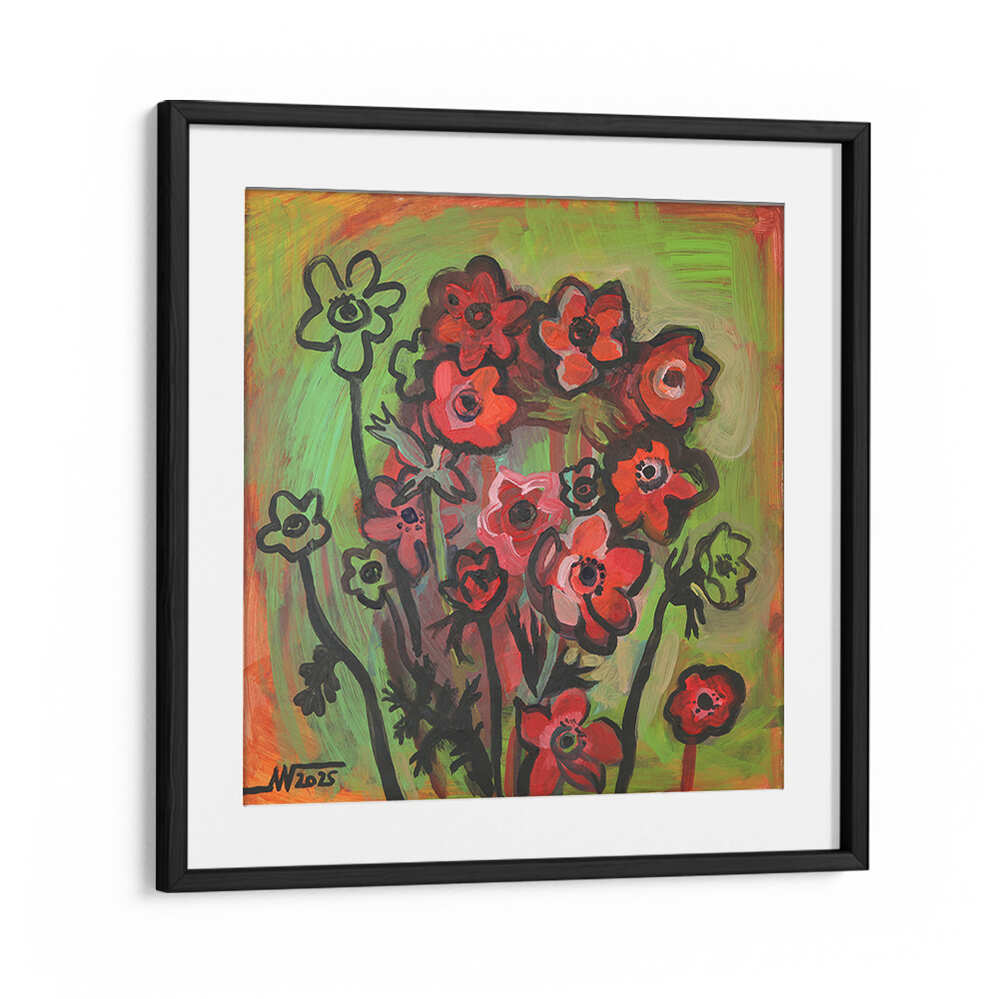 ANEMONES , RETRO ART