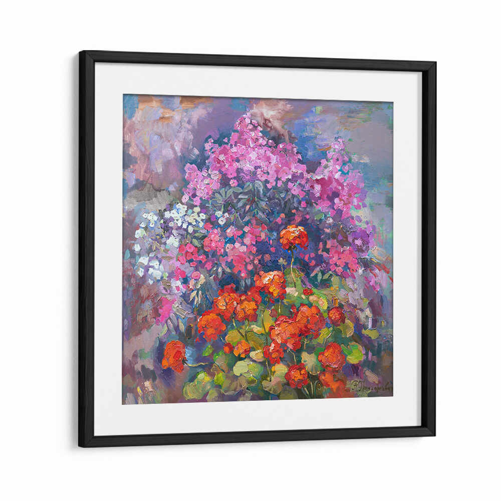 AROMA OF AUGUST , FLORAL FLOWER PAINTINGS