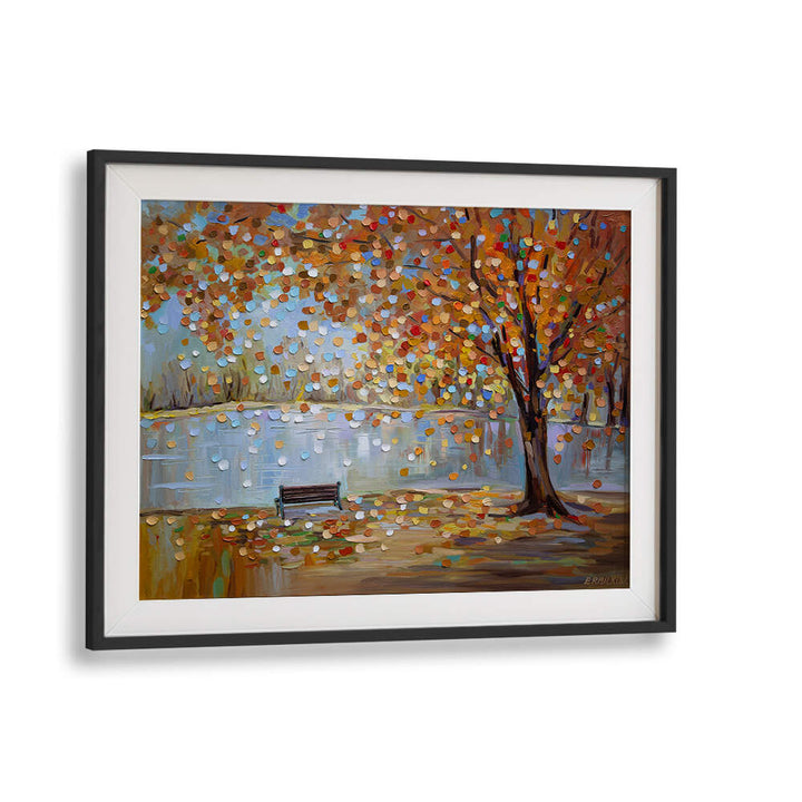 AUTUMN VEIL , MODERN IMPRESSIONISM PAINTINGS