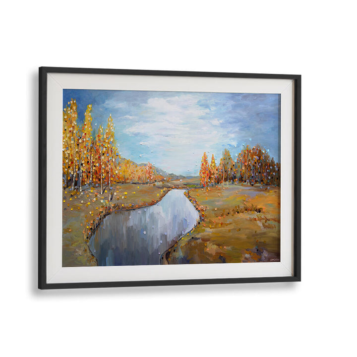 AUTUMN , MODERN IMPRESSIONISM PAINTINGS