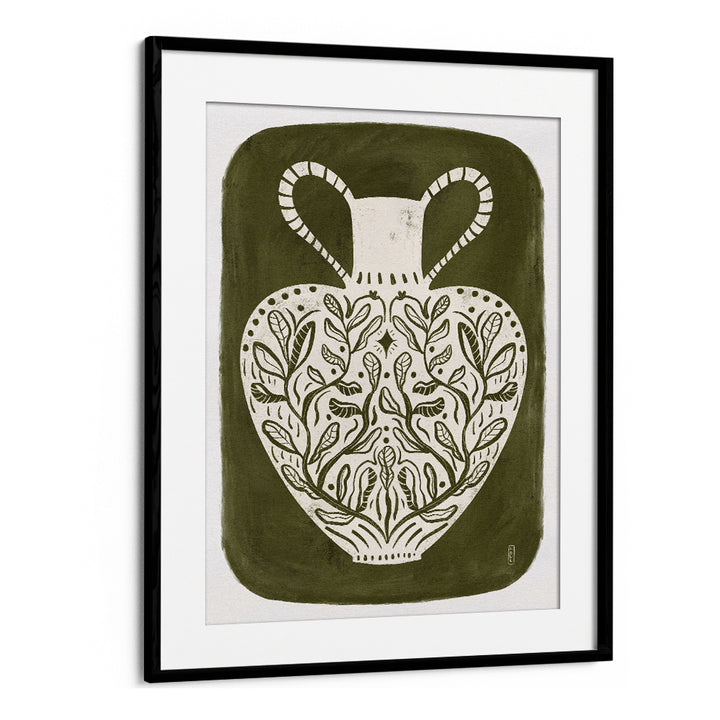 BOTANICAL FOLK VASE