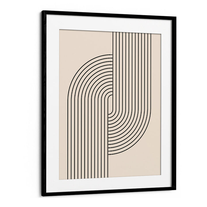 BAUHAUS BOHO BLACK V , BOHO ART PAINTINGS