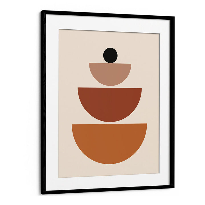 BAUHAUS BOHO BLACK IV , BOHO ART PAINTINGS