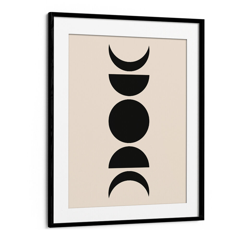 BAUHAUS BOHO BLACK VI , BOHO ART PAINTINGS