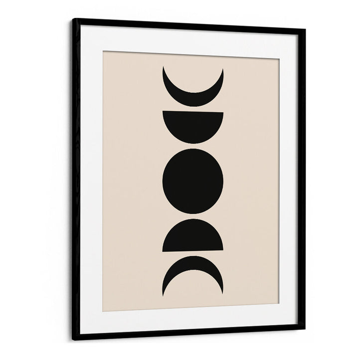 BAUHAUS BOHO BLACK VI , BOHO ART PAINTINGS