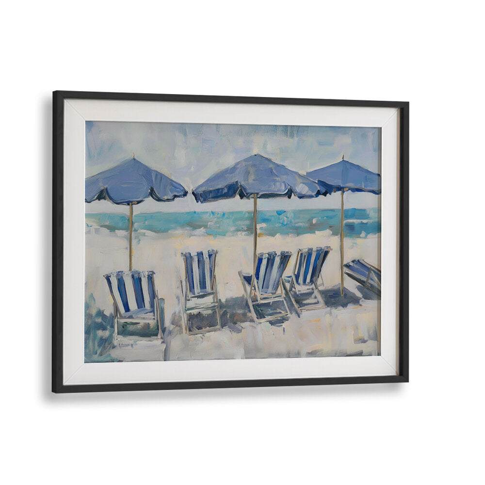 BEACH CHAIRS , BEACH PAINTINGS