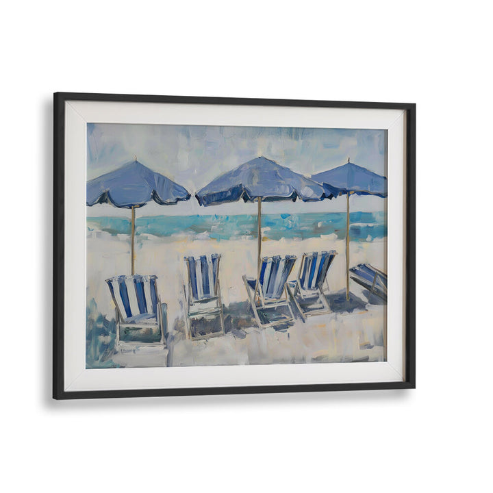 BEACH CHAIRS , BEACH PAINTINGS