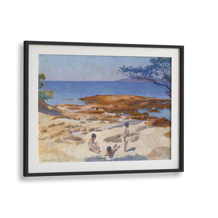 BEACH AT CABASSON (1891–1892) , VINTAGE PAINTINGS