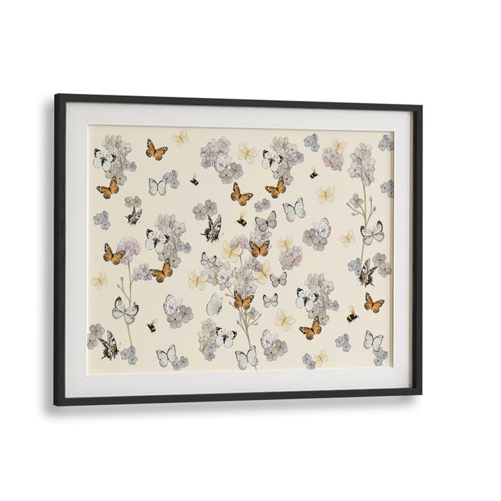 Colorful beautiful butterflies and floral flower paintings enhance your space with artistic elegance.