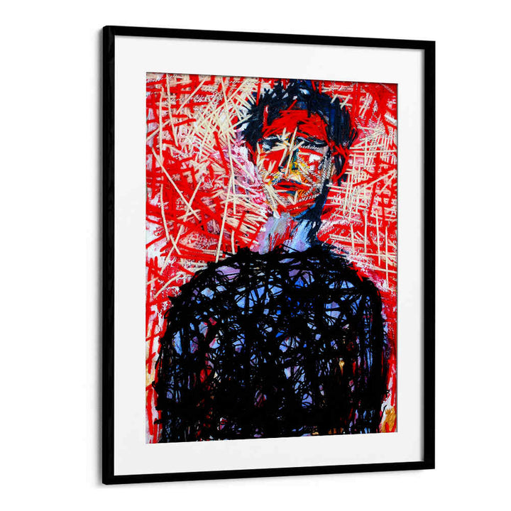 BLACK SWEATER , PORTRAITS & FIGURATIVE ILLUSTRATIONS