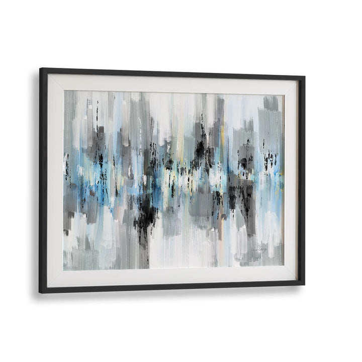 BLACK WHITE BLUE REFLECTIONS