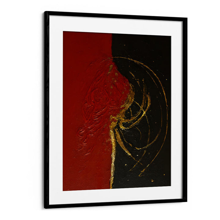 BLOOD AND GOLD SPIRAL , EXPRESSIONISM PAINTINGS