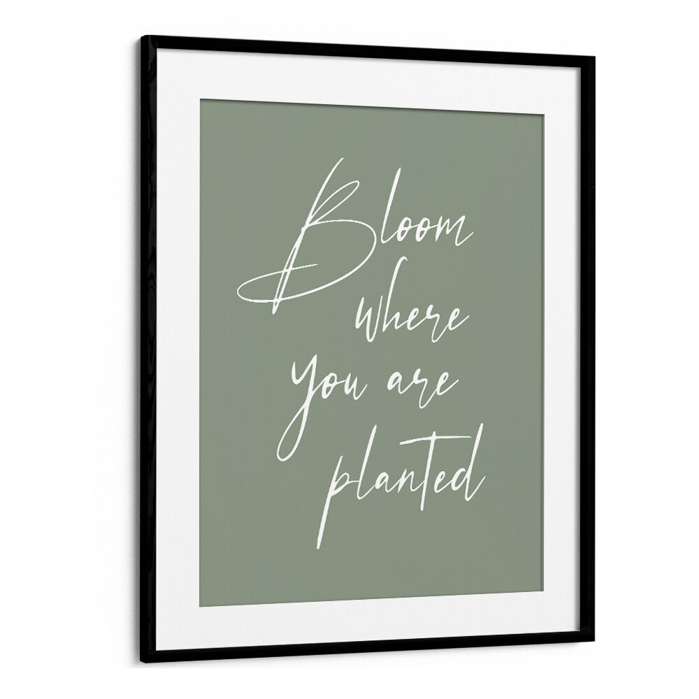 BLOOM , QUOTES & TYPOGRAPHY POSTERS